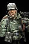 WW2 German MG34 Gunner